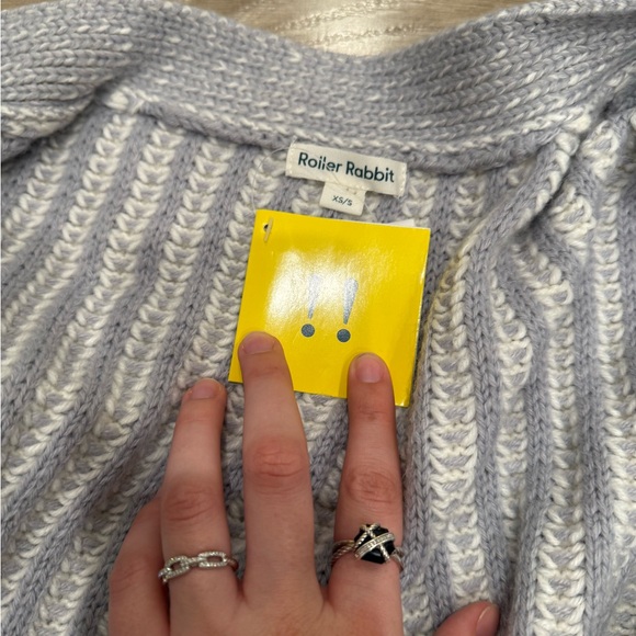 NWT Roberta Roller Rabbit Cardigan Sweater - Picture 2 of 6